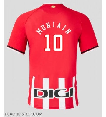 Athletic Bilbao Iker Muniain #10 Prima Maglia 2023-24 Manica Corta